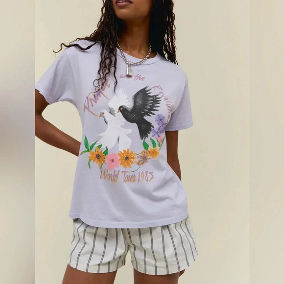 NWOT Daydreamer Prince World Tour 1985 Ringer Tee - Picture 1 of 6